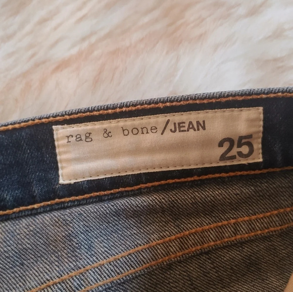 Rag & Bone Tomboy Jeans Womens 25 Blue NWOT - Picture 3 of 8